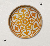 Islamic Geometric Gold Flowers - Rofoof- The Mob Collective